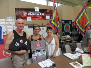 Le stand du Karaté Club Vauréen