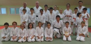 ils ont obtenus leur première ceinture avec succès.