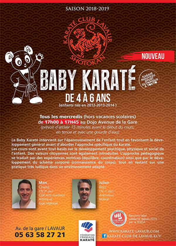 Baby karaté lavaur